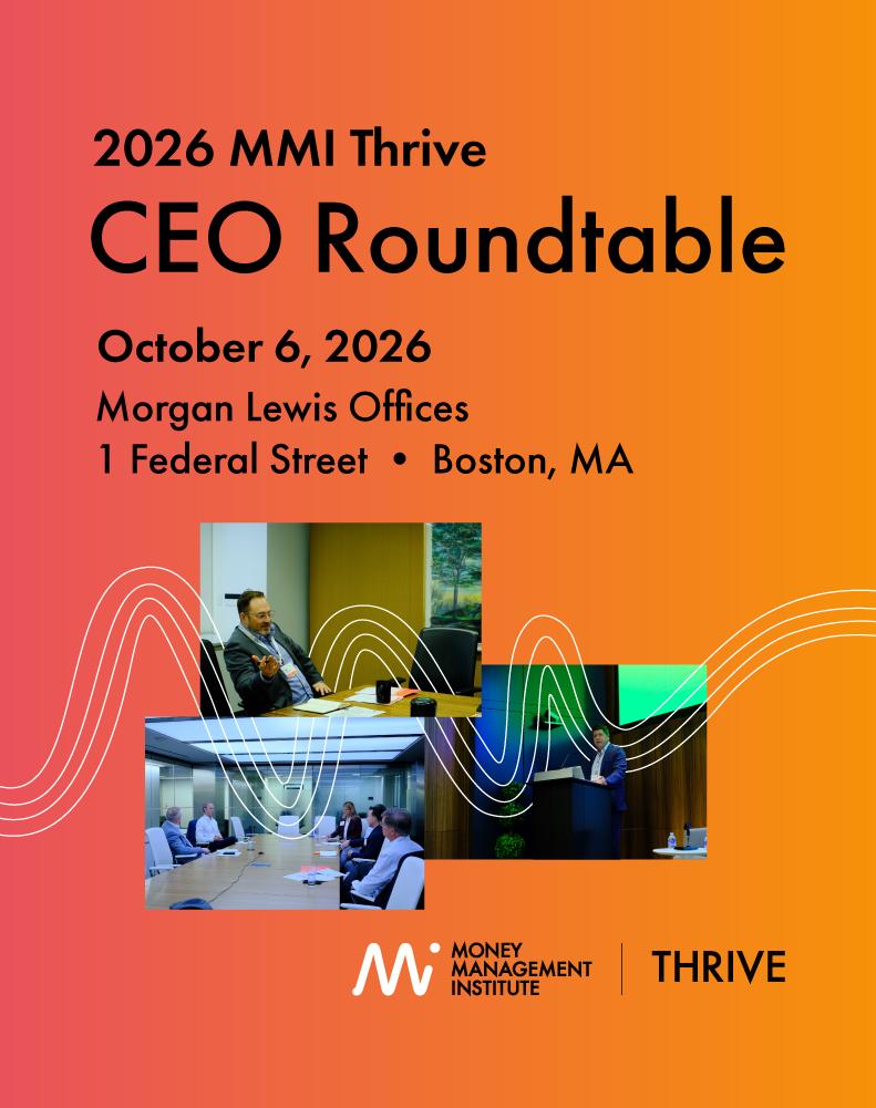 2026 MMI Thrive CEO Roundtable - Oct 6, 2026 in Boston, MA